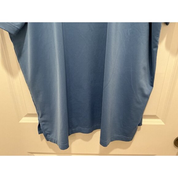 Peter Millar Polo Size XL Summer Comfort Golf Light Blue - Picture 7 of 12